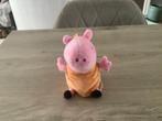 Peppa Pig pluche character (15 cm), Ophalen of Verzenden, Zo goed als nieuw, Overige typen