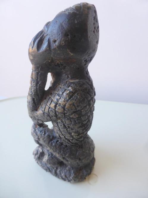 Figurine africaine en stéatite style Ntadi, Antiquités & Art, Curiosités & Brocante, Enlèvement
