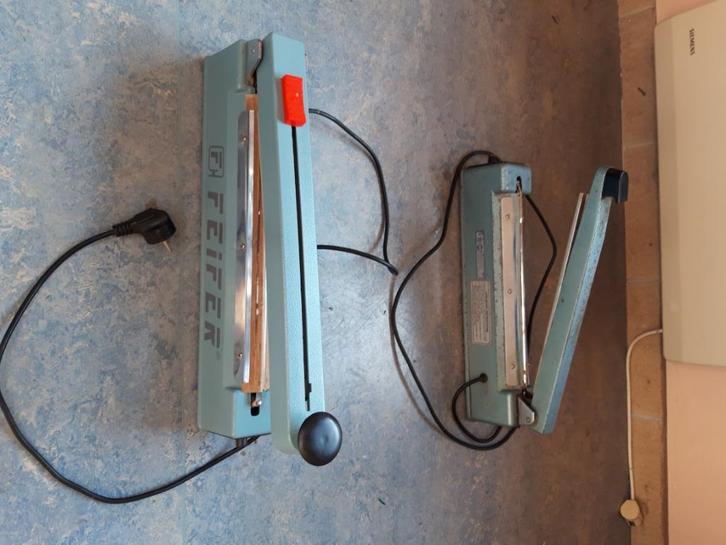 2 IMPULS sealapparaten: Feifer en 1 extra voor onderdelen, Zakelijke goederen, Horeca | Food, Overige typen, Ophalen of Verzenden