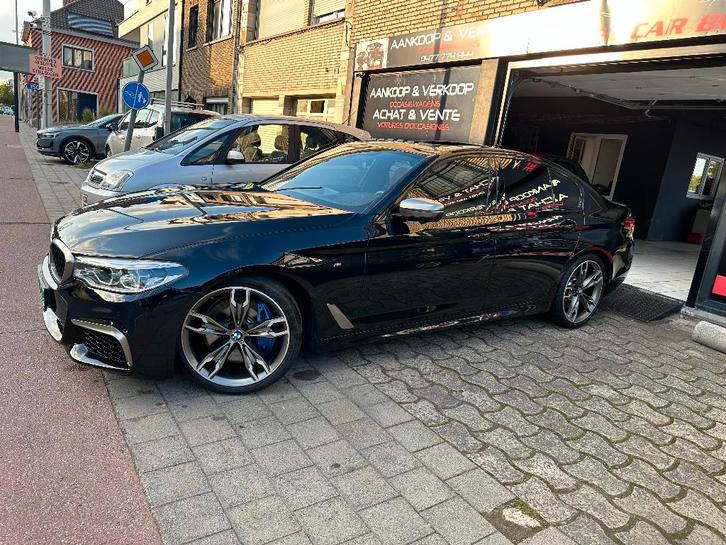 Bmw M550 Benzine 530Pk Individual**BMW carnet**VAT 40909, Auto's, BMW, Bedrijf, Te koop, 5 Reeks, 360° camera, 4x4, ABS, Achteruitrijcamera