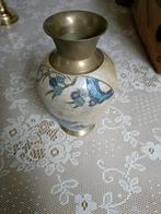 Retro Keramische Vaas – Tweekleurig, Antiek en Kunst, Ophalen