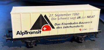 2865. Marklin „AlpTransit” H0 containerhouder. beschikbaar voor biedingen
