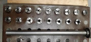 Pinces de serrage de 3 à 11 mm, relevées de 0,5 mm, dimensio