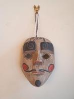 Masque en bois sculpté peint - Amérique latine, Antiquités & Art, Enlèvement