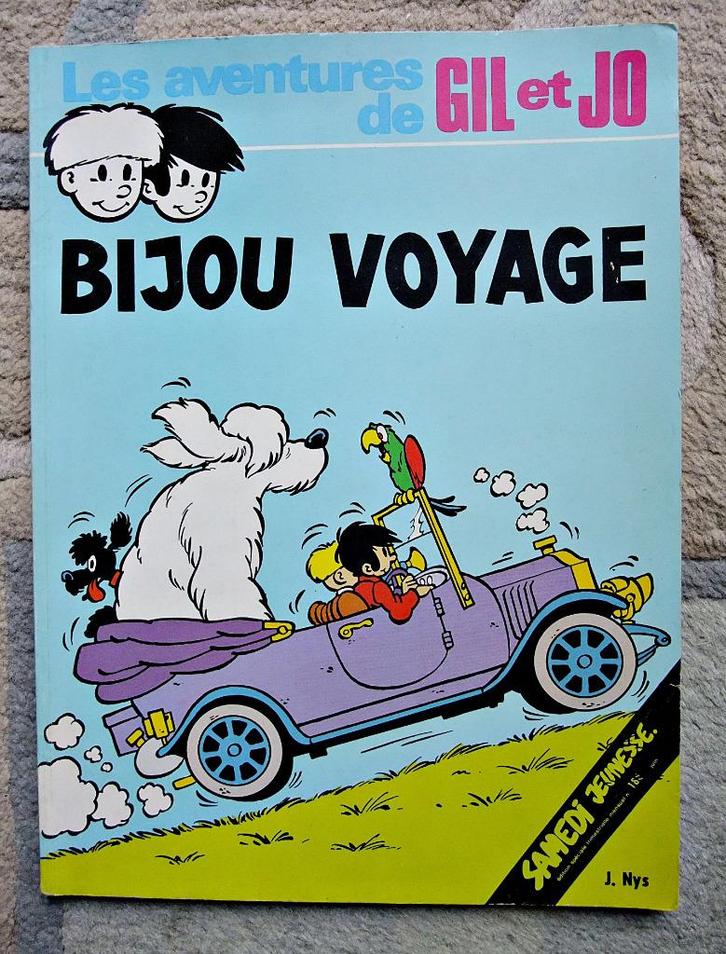 Jommeke: Gil et Jo 8: Bijou voyage - très bon état!, Livres, BD, Une BD, Enlèvement ou Envoi