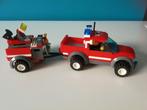 Lego City 7942 'Brandweer Pick-Up Truck', Comme neuf, Ensemble complet, Lego, Enlèvement ou Envoi