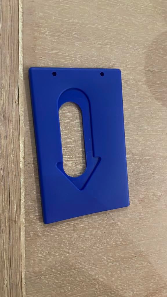 Bankaart houder (voor je kaarten in te steken ), Ophalen