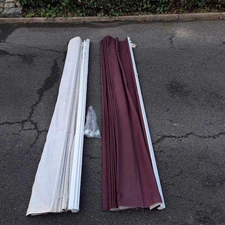 Gordijnen ( rolgordijnen ) 2,18 m breed en 2,16 m lang ., Huis en Inrichting, Stoffering | Gordijnen en Lamellen, Zo goed als nieuw