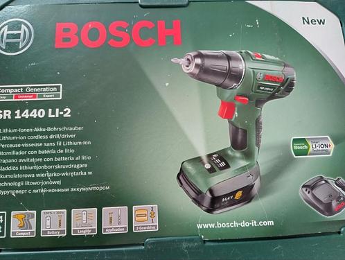 Bosch 14.4 Li-2 schroevendraaier, boormachine, Doe-het-zelf en Bouw, Gereedschap | Boormachines, Zo goed als nieuw, Ophalen of Verzenden