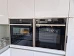 NEFF oven + combi-microgolfoven + inbouwlade – stijlvolle in, Ophalen, Gebruikt, Oven, 60 cm of meer