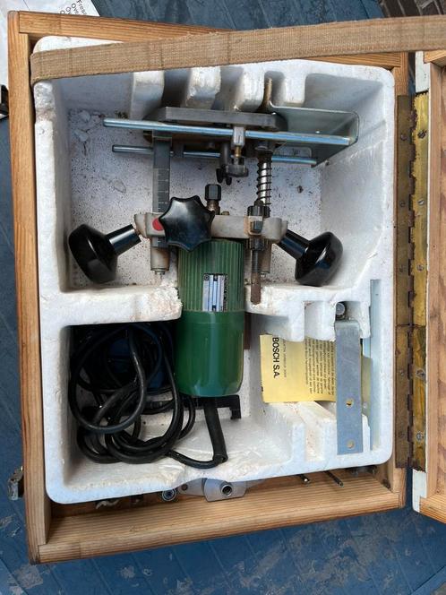 Bosch Scintilla bovenfrees houtbewerking Pro, Doe-het-zelf en Bouw, Gereedschap | Freesmachines, Zo goed als nieuw, Bovenfrees