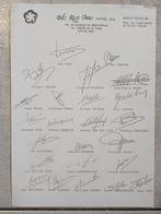 Signatures Diables rouges Mexico 86, Collections, Enlèvement ou Envoi