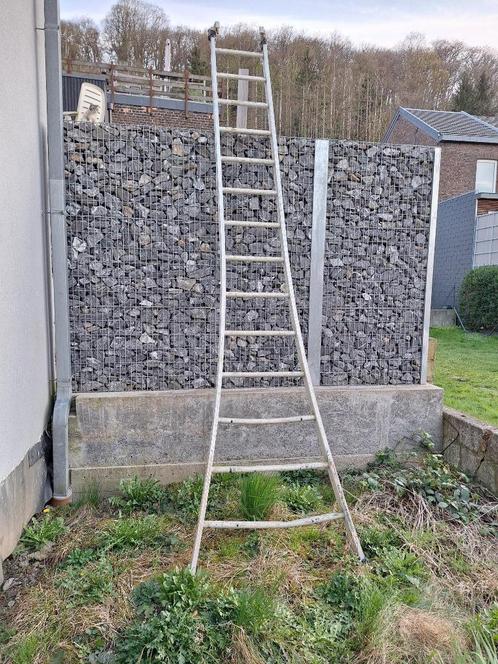 Echelle alu, Doe-het-zelf en Bouw, Ladders en Trappen, Gebruikt, Ladder, 2 tot 4 meter, Ophalen