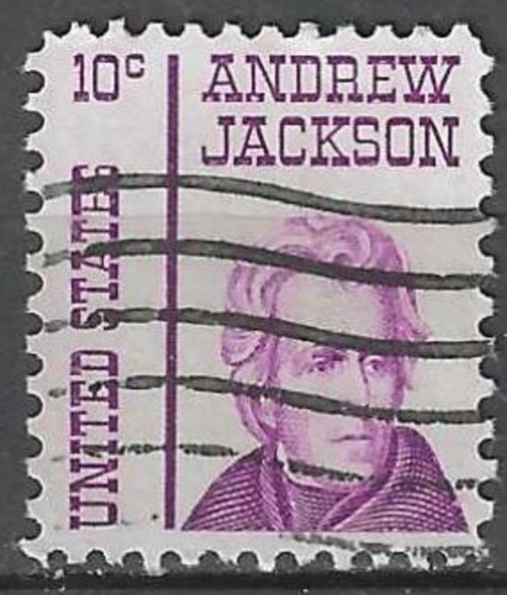 USA 1967/1968 - Yvert 819 - Andrew Jackson  (ST), Postzegels en Munten, Postzegels | Amerika, Verzenden