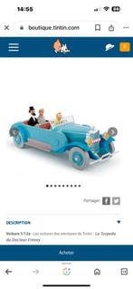 Tintin la Torpédo Dr Finney / 1/12 ème 100% neuf original, Verzamelen, Overige Verzamelen, Nieuw, Ophalen