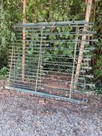 Antieke Smeedijzeren poort vol ijzer Volledig hand gesmeden, Tuin en Terras, Tuinhekken en Hekwerk, Ophalen, Gebruikt, IJzer