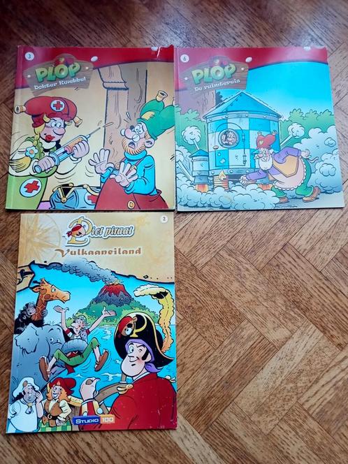 2 dunne boekjes kabouter Plop en een dun boekje Piet piraat, Boeken, Kinderboeken | Kleuters, Gelezen, Ophalen of Verzenden