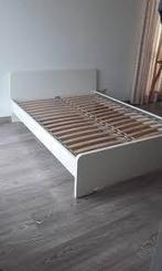 Ikea bed 140 X200 ASKVOLL met lattenbodem + Hamarvik matras, Comme neuf, Enlèvement ou Envoi