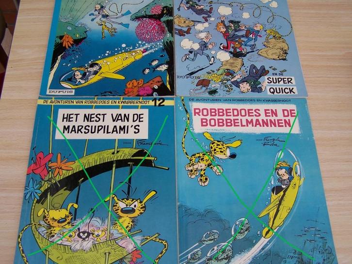 strips:robbedoes en kwabbernoot-(sc), Boeken, Stripverhalen, Zo goed als nieuw, Ophalen of Verzenden