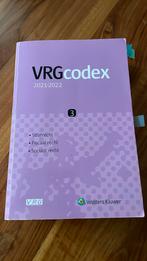 VRG Codex 2021-2022- deel 3, Boeken, Ophalen of Verzenden