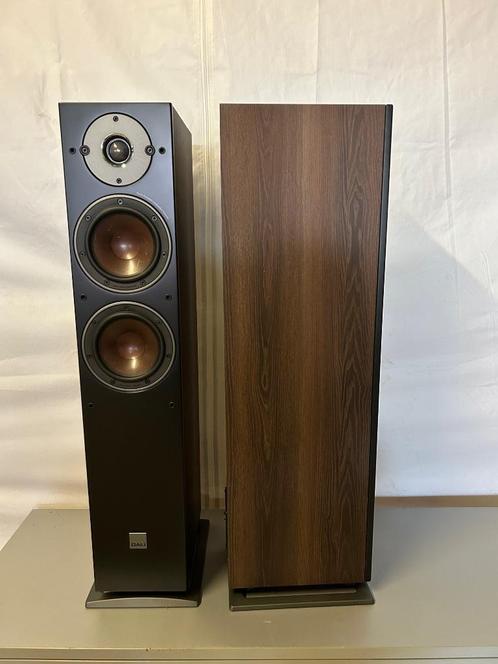 Dali Oberon5 walnut + Garantie, Audio, Tv en Foto, Luidsprekerboxen, Zo goed als nieuw, Front, Rear of Stereo speakers, 60 tot 120 watt