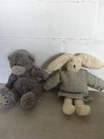 Twee mooie knuffels klein formaat, Kinderen en Baby's, Ophalen of Verzenden, Zo goed als nieuw, Konijn