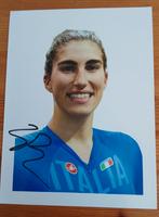 Gesigneerde foto van Elisa Balsamo., Sport en Fitness, Wielrennen, Verzenden, Nieuw