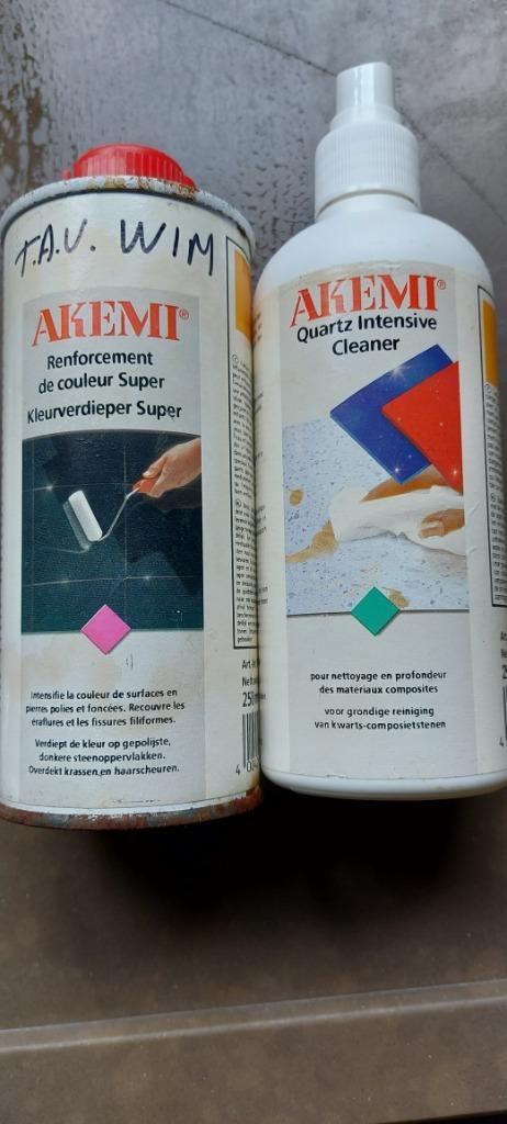 Akemi cleaner / kleurverdieper professioneel, Bricolage & Construction, Peinture, Vernis & Laque, Neuf, Moins de 5 litres, Autres couleurs