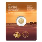Canada 5 Dollars 2024 Majestic Polar Bear (1/10 Oz) Goud, Timbres & Monnaies, Monnaies | Amérique, Enlèvement ou Envoi, Or