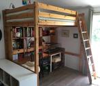 Lit mezzanine IKEA STORÅ PIN en bois pour 2 personnes avec b, Huis en Inrichting, Slaapkamer | Stapelbedden en Hoogslapers, Ophalen