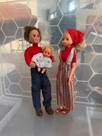 Vintage Barbie Mattel 70’s Sunshine Family barbiepoppen set, Verzamelen, Ophalen, Gebruikt, Fashion Doll