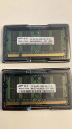 4GB (2x2GB) DDR2 RAM SODIMM PC2-6400S-666-12-E3, Comme neuf, Enlèvement ou Envoi