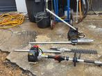 scheppach 4 in 1 Bosmaaier / grastrimmer / heggenschaar / ke, Benzine, Scheppach, Ophalen of Verzenden, Zo goed als nieuw
