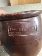 Oude mosterdpot afkomstig uit gent, Ophalen