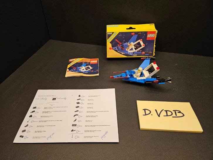 LEGO Classic Space 6845 Cosmic Charger MET DOOS, Kinderen en Baby's, Speelgoed | Duplo en Lego, Zo goed als nieuw, Lego, Complete set