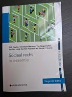 Dirk Leysen - Sociaal recht in essentie, Boeken, Ophalen, Nederlands, Dirk Leysen; Jan Van Looij; Werner Wijnants; Ilse Van Puyveld...