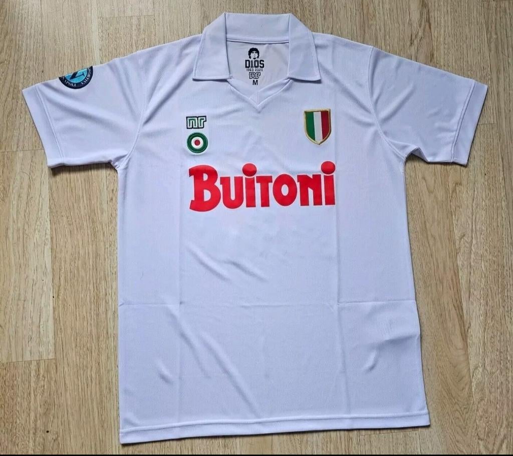 Napoli Diego Maradona Voetbalshirt Origineel 1990, Verzenden, Zo goed als nieuw