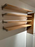 leggers 120x28x2,5cm hout, Huis en Inrichting, Woonaccessoires | Wandplanken en Boekenplanken, Ophalen, Gebruikt