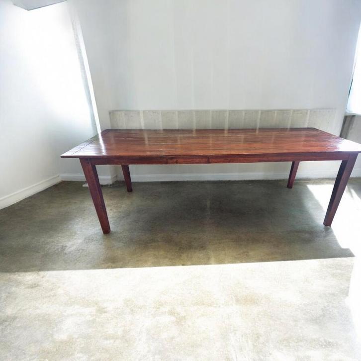 Table de salle à manger de ferme française XXL, Maison & Meubles, Tables | Tables à manger, Cerisier, Enlèvement