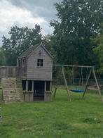 Houten speelhuis groot breedte 2m lengte 3m hoogte 4m, Kinderen en Baby's, Ophalen, Zo goed als nieuw