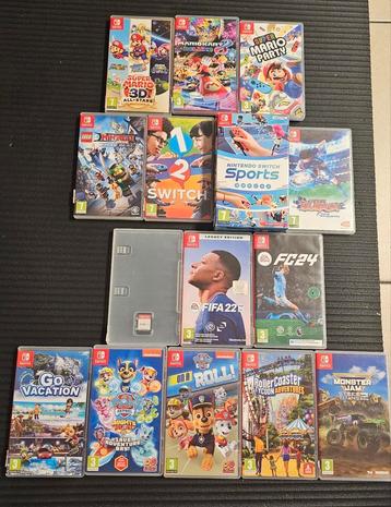 NINTENTO SWITCH SPELLETJES IN NIEUW STAAT  beschikbaar voor biedingen