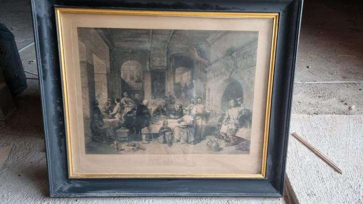 Gravure / Tableau encadré, Antiquités & Art, Art | Peinture | Classique, Enlèvement