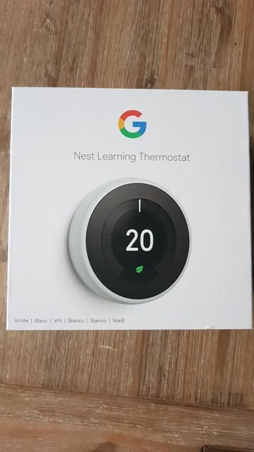 Thermostat Google Nest de 3e génération, blanc