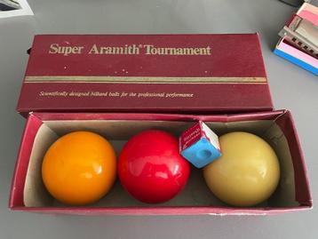 Boules de billard Super Aramith Tournament