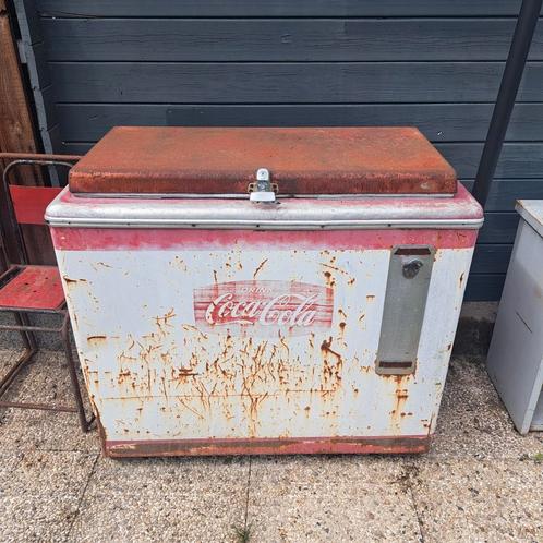 Coca Cola frigo jaren '50 - '60, Verzamelen, Retro, Ophalen