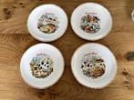 4 kaasbordjes en 1 groot bord, Overige materialen, Ophalen of Verzenden, Zo goed als nieuw, Bord(en)