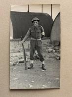 ABBL 1945 soldaat Noord-Ierland infanterie Rumbeke 4 fotos, Verzamelen, Militaria | Tweede Wereldoorlog, Foto of Poster, Ophalen of Verzenden