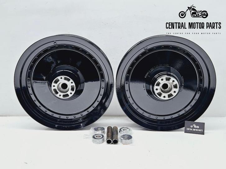 Glans zwarte Wielen Fat Boy 2000-2006, Motoren, Onderdelen | Harley-Davidson, Nieuw, Ophalen of Verzenden