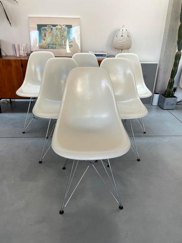 Set van 6 vintage Eames DSR - Herman Miller beschikbaar voor biedingen