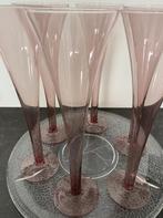 6 vintage champagneglazen, Ophalen, Zo goed als nieuw